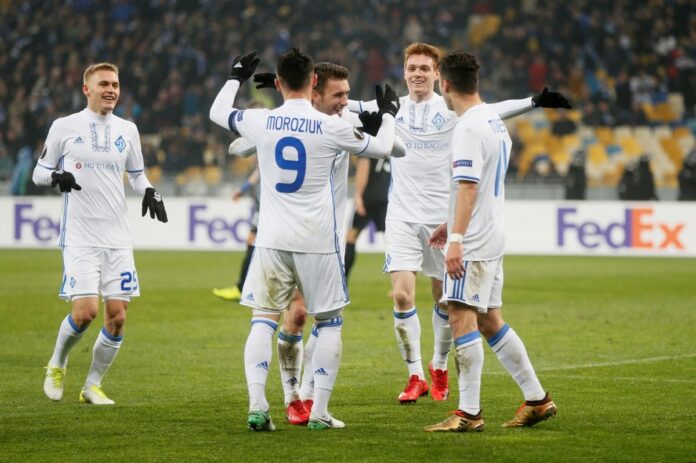 Dynamo Kiev vs AEK UEFA Europa League