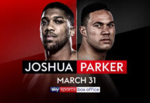 Anthony Joshua vs Joseph Parker