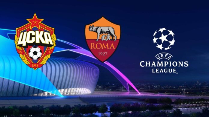 CSKA Moscow vs Roma Champions League